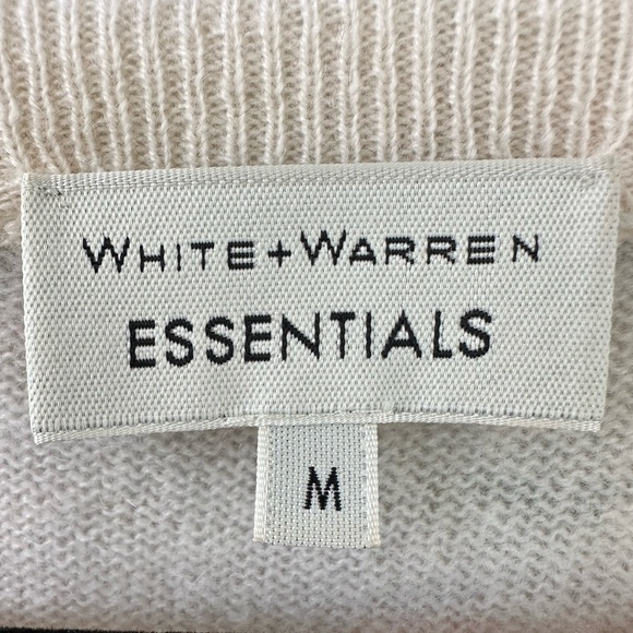 Anthropologie Cashmere White + Warren Essentials Tie Dye Medium Sweater - Picture 3 of 7